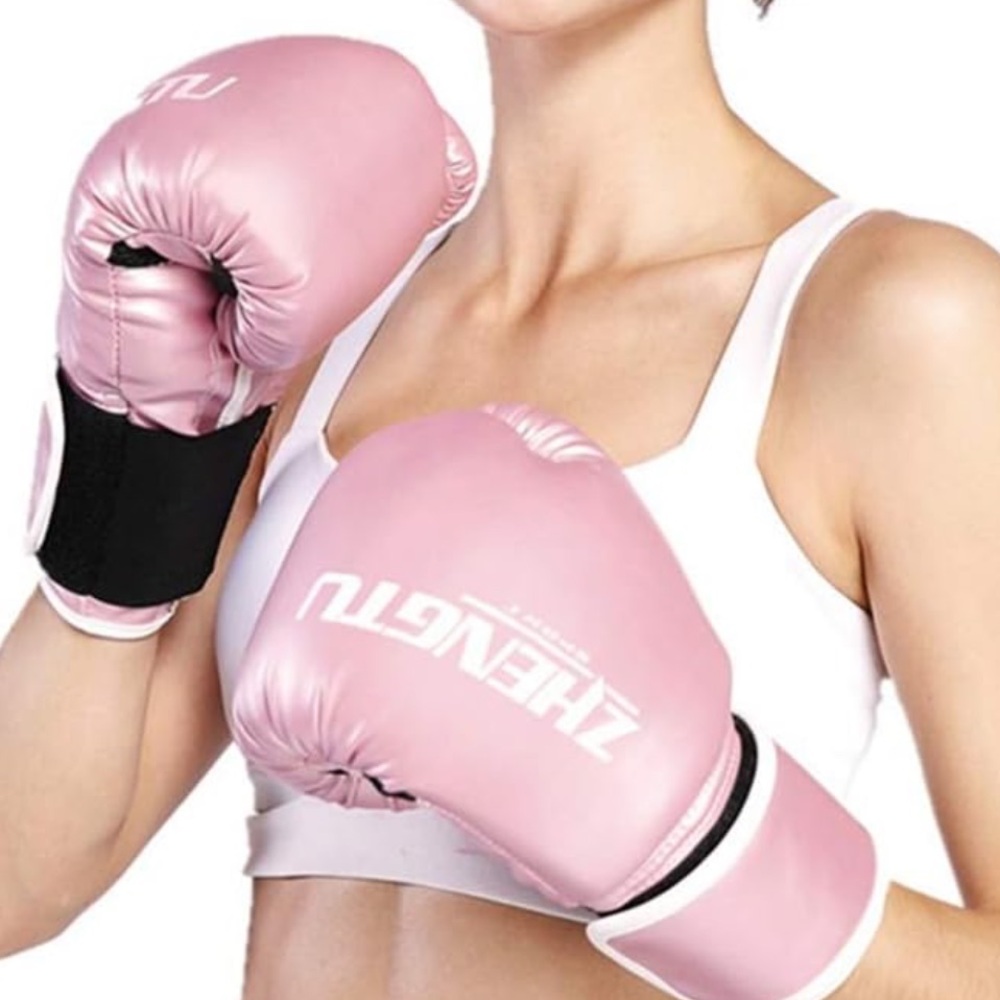 Pink Boxing Gloves 14oz